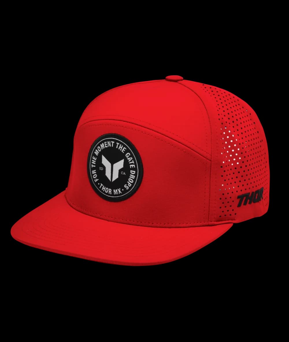 CASQUETTE THOR BADGE RED