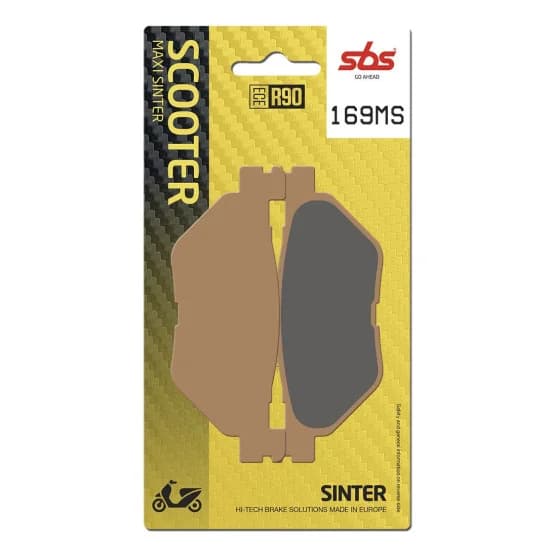 PLAQUETTES SBS 169MS ARRIERE