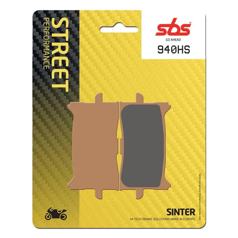 PLAQUETTES SBS 940 (HS) Street Sinter - Métal fritté avant