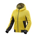 VESTE FLOWMOTION FEMME JAUNE ET NOIR