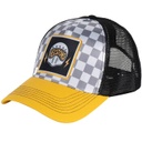 CASQUETTE HELSTONS NOIR ET JAUNE